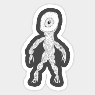 EYEBALL MAN! Sticker